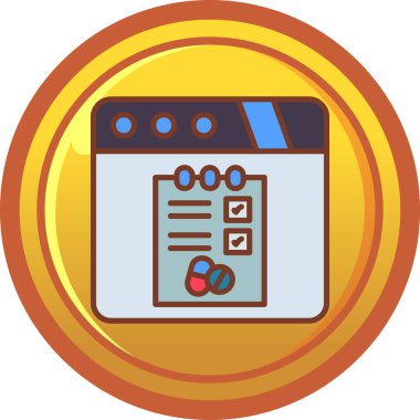 Kontrol işareti vektör simgesi olan para modern vektör illüstrasyonuName