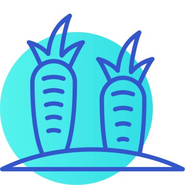 Çizgi film simgesinin vektör çizimi