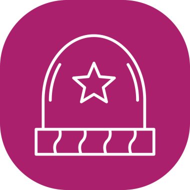 Modern simgenin vektör illüstrasyonu