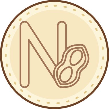 Kahve fincanı ikonu, vektör çizimi. iç