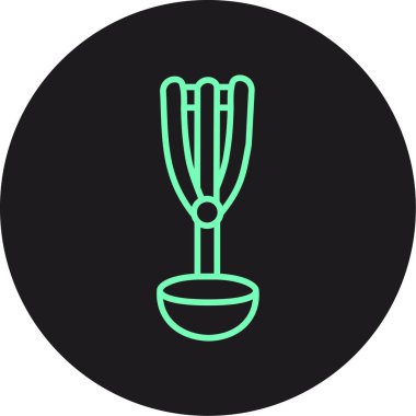 Benzersiz pot vektör simgesi