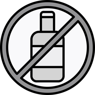 şişe alkol içecek ikonu