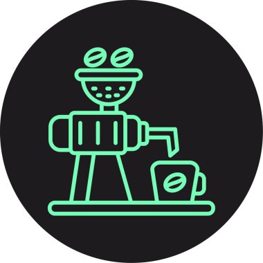 Vektör Kahve Simgesi illüstrasyonu