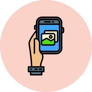 Paralı akıllı telefon ve kredi kartı vektör çizimi tasarımı