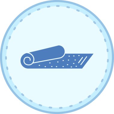 Banyo için havlunun vektör çizimi