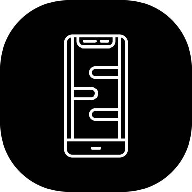 Telefon simgesi vektör illüstrasyonu