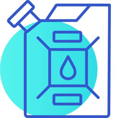 Yağ. Web simgesi basit illüstrasyon