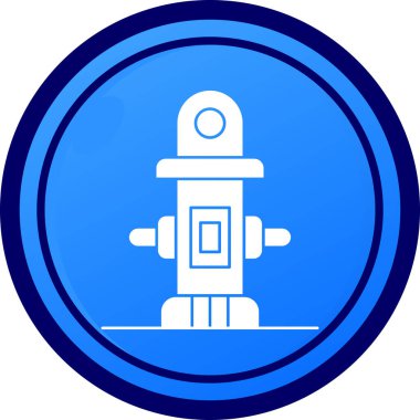 Dairesel simgesi olan robot, vektör illüstrasyon tasarımı