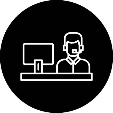 Vektör illüstrasyonu, simge ögesi arkaplanı