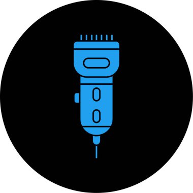 Elektrik dolgu simgesinin vektör illüstrasyonu