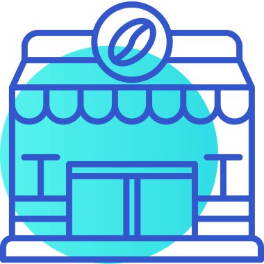 vektör mağaza simgesi çizimi