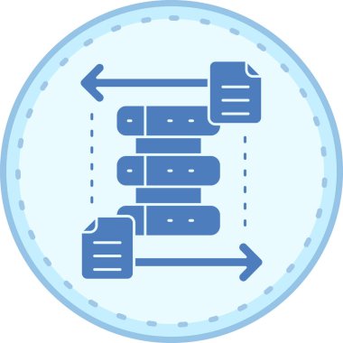 Seo simgesinin vektör illüstrasyonu