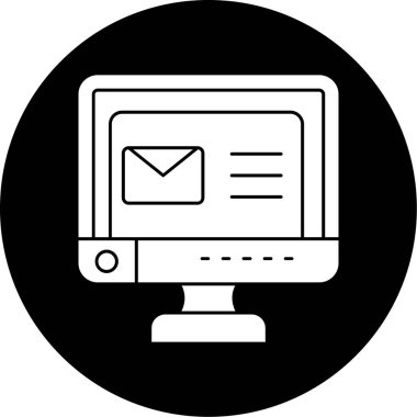 Web sitesi, vektör illüstrasyonu için web tasarım simgesi