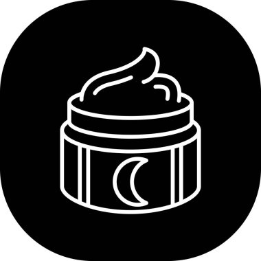 Moda tarzında izole edilmiş kase simgesi