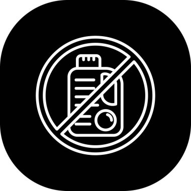 Modern simgelerin hiçbirinin vektör çizimi