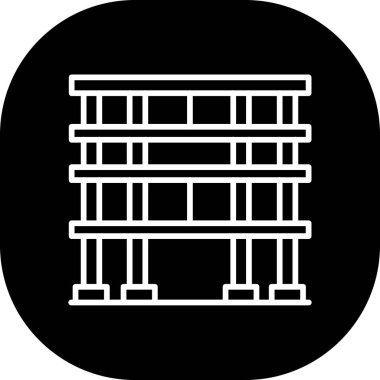 Modern b 'nin vektör illüstrasyonu eksik simgesi