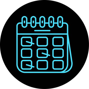 vektör hesap makinesi düz biçim simgesi