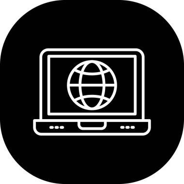 seo ve pazarlama simgesinin vektör illüstrasyonu