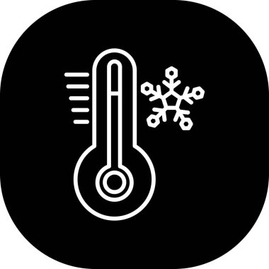 kar Tanesi simgesi vektör çizimi