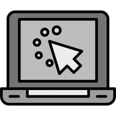 bilgisayar simgesi, vektör illüstrasyonu