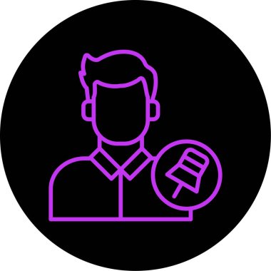 seo modern simgesinin vektör illüstrasyonu