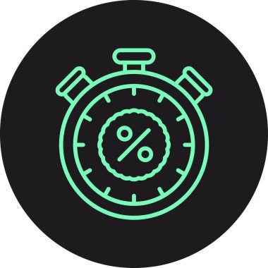 Modern simgenin vektör illüstrasyonu