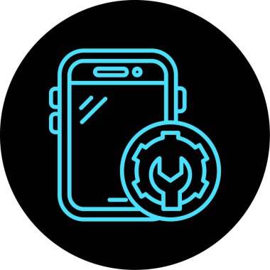 vektör smartwatch simgesi çizimi