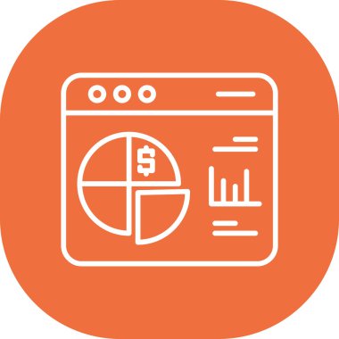 seo modern simgesinin vektör illüstrasyonu