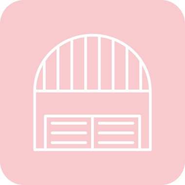 Bir kafesin vektör çizimi