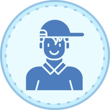 Bir kadının vektör illüstrasyonu