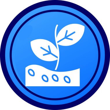 bitki ikonu. Vektör. düz tasarım biçimi