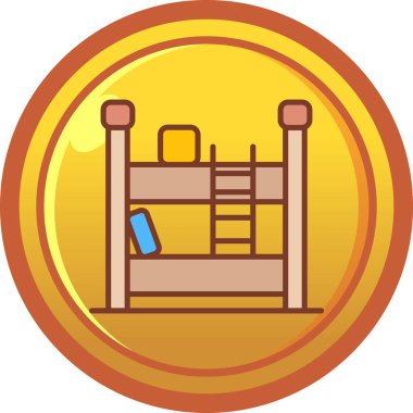 İşaret vektörü simgesi olan bir kitap, çizgi film biçimi