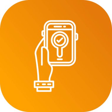 Akıllı çocuk. Web simgesi basit illüstrasyon