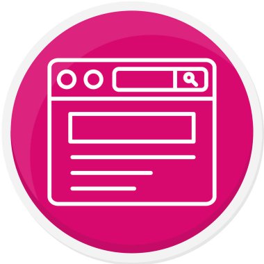 tarayıcı web sayfası simgesi