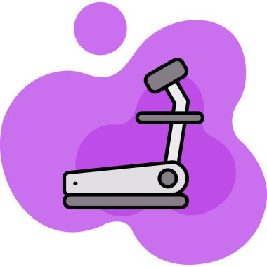 Bir fırçanın karikatür simgesinin vektör çizimi