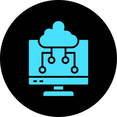 vektör sunucu illüstrasyonu