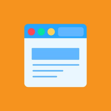 belge simgesi vektör illüstrasyonu