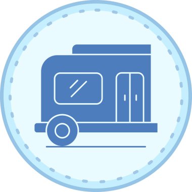 bus simgesi vektör illüstrasyonu