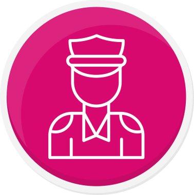 Ordu simge vektör illüstrasyonu