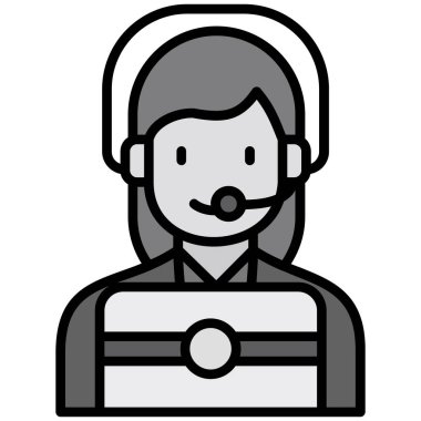 kulaklıklı Avatar Kadın