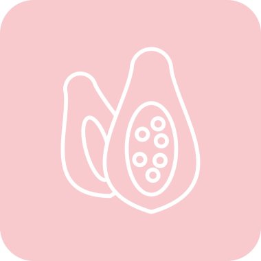 Güzel bir çiçeğin pembe bir ikonunun çizimi