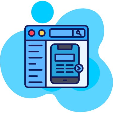 Web renk vektör simgesi