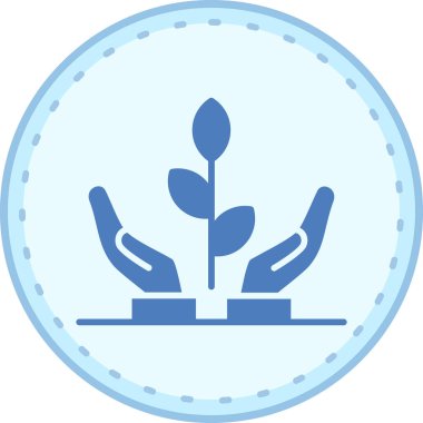 Modern simgenin vektör illüstrasyonu