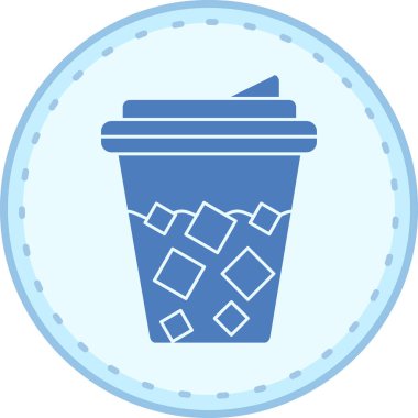 Kupa simgesi, vektör illüstrasyonu