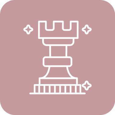 Satranç simgesi, vektör çizimi