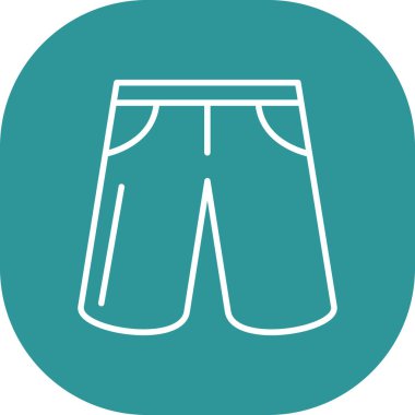 Pantolon. Web simgesi basit tasarım