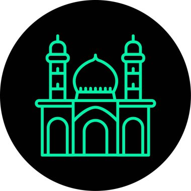 vektör cami web simgesi
