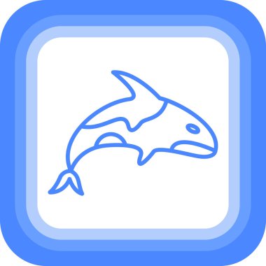 Yunus. Web simgesi basit illüstrasyon