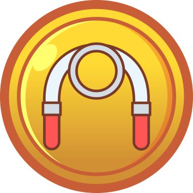 Modern bir simgenin vektör illüstrasyonu