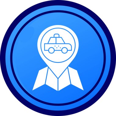 araba simgesi vektör illüstrasyonu